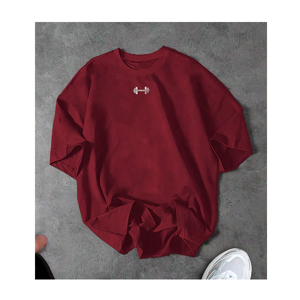 Playera de manga corta suelta Manfinity