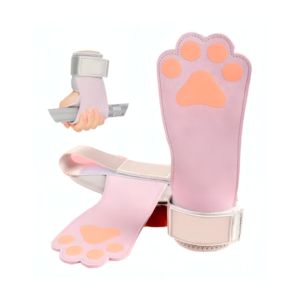 Straps diseño manos de gato rosa (par)
