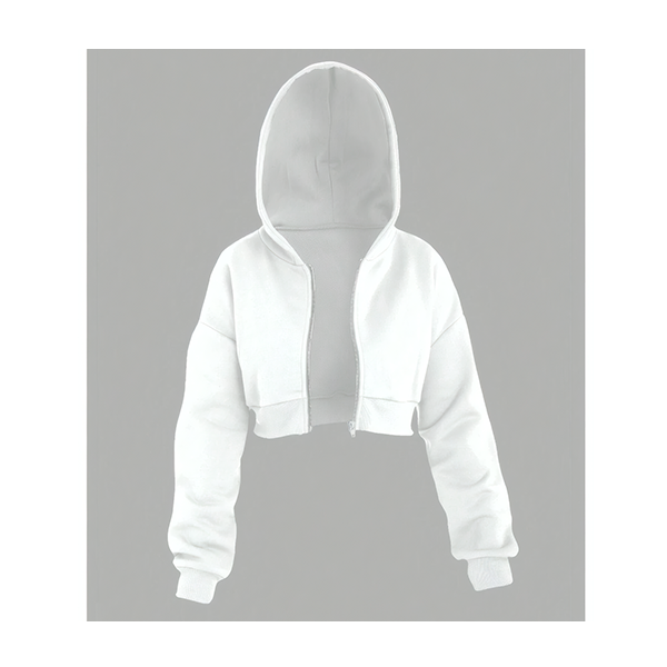 Sudadera top con capucha